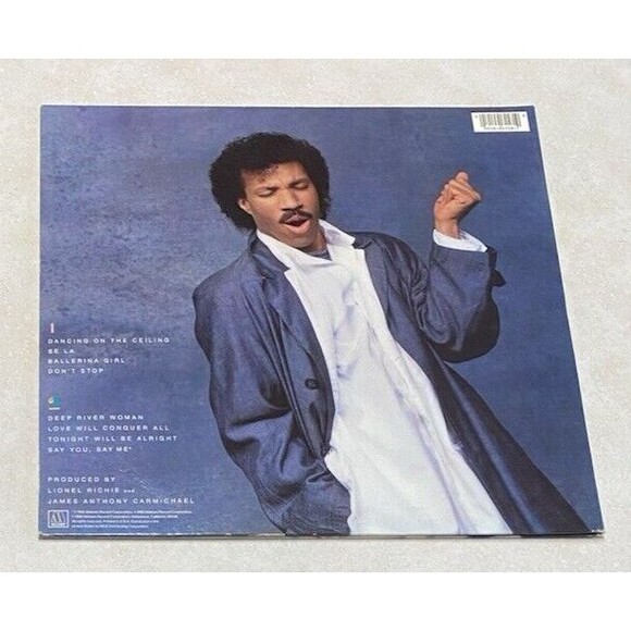 Lionel Richie Dancing On The Ceiling Vinyl Record 1986 Vintage Tested 6158ML - Picture 6 of 6